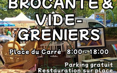 Brocante et vide-greniers