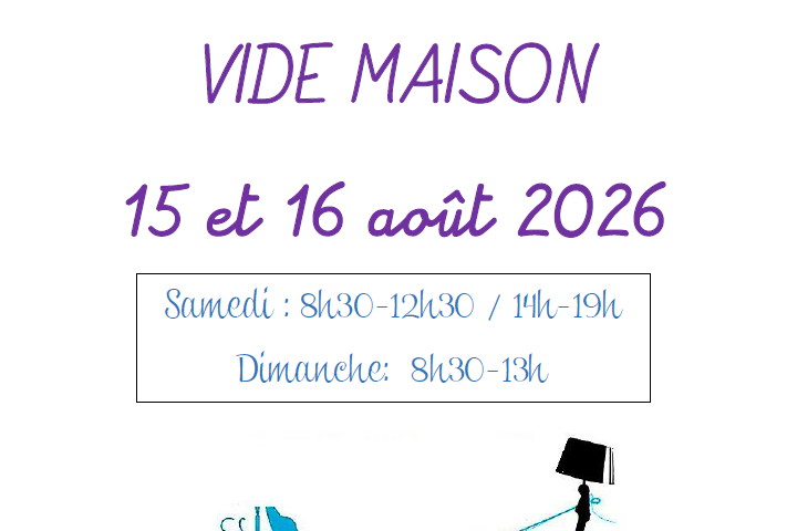 Vide maison au jardin de mireille