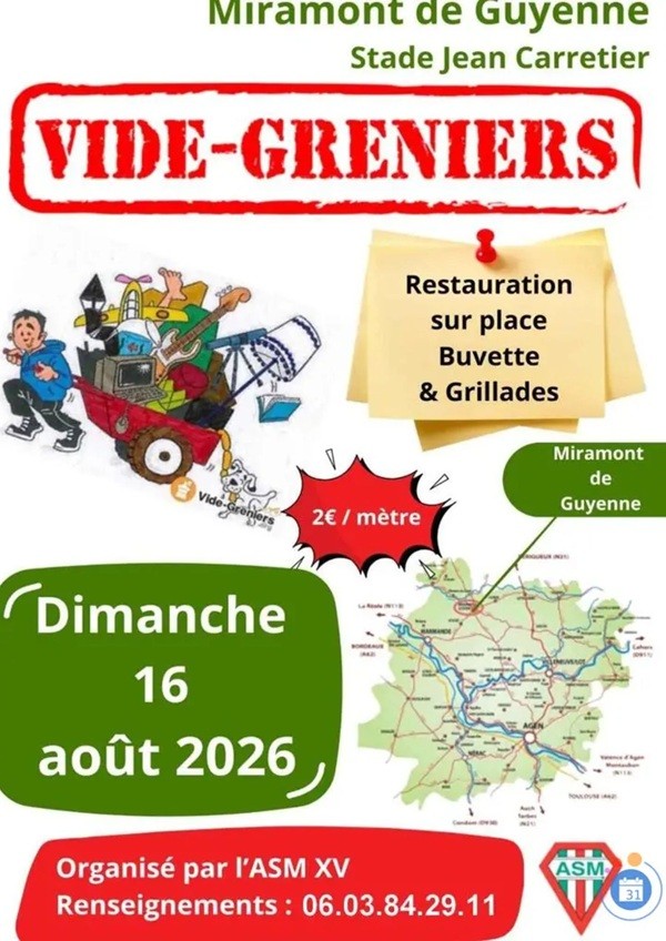 Vide-greniers de l'asm xv