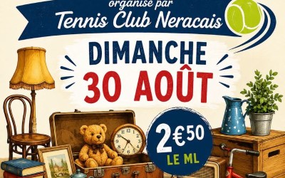Vide grenier du tennis club néracais