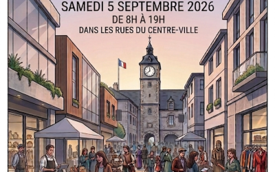 Vide-grenier et braderie des commerçants