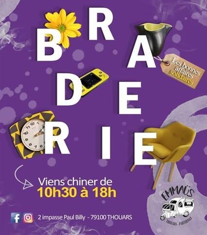 Braderie emmaüs