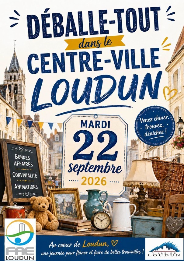Grand déballage des commerçants