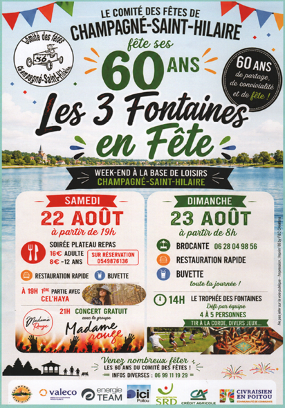Les 3 fontaines en fêtes