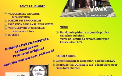 Fête annuelle du 15 août à vaux