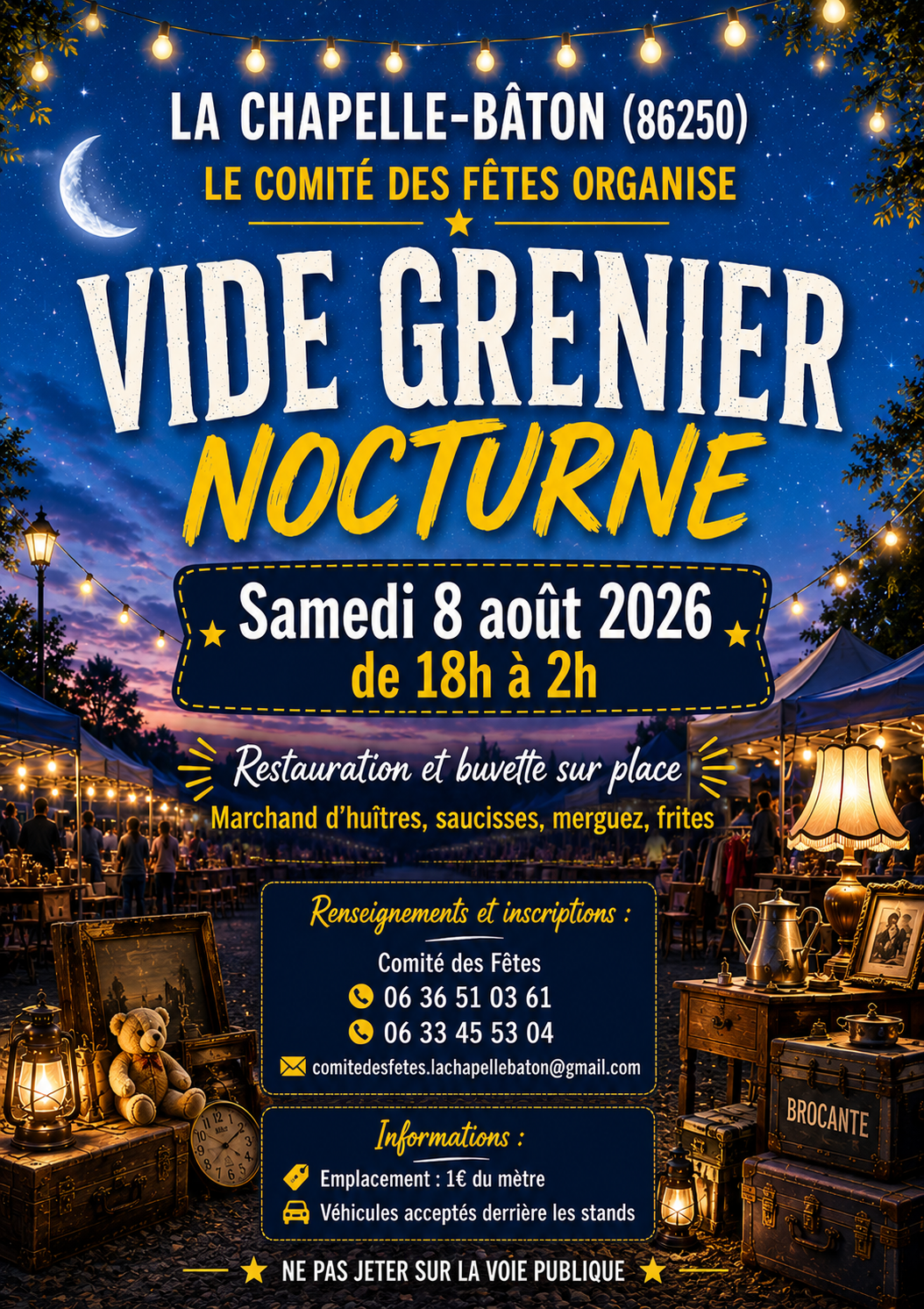Vide-grenier nocturne