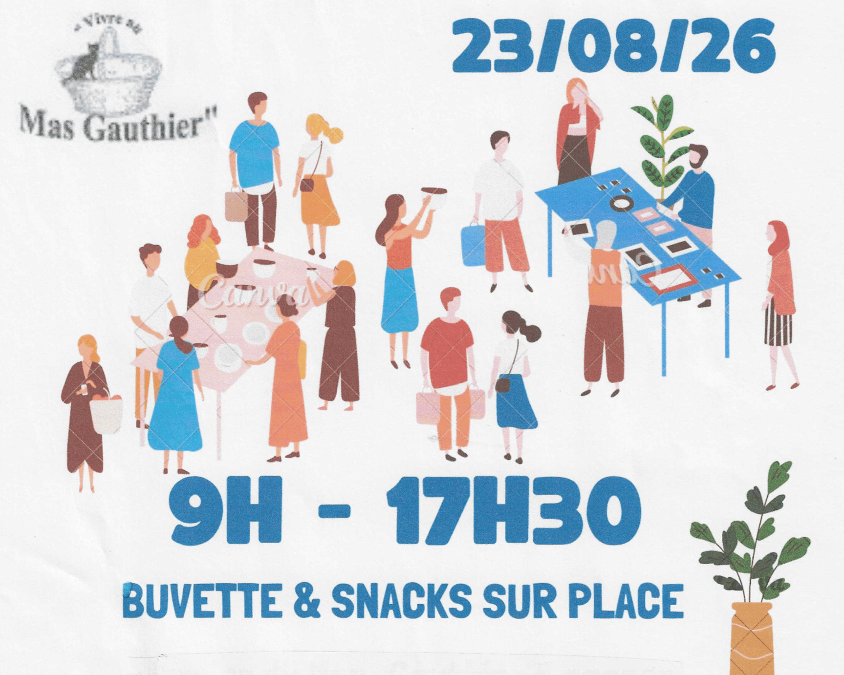 Vide-greniers du mas-gauthier