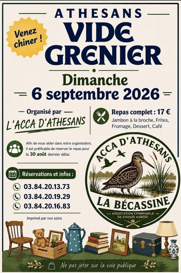 Vide-greniers à athesans