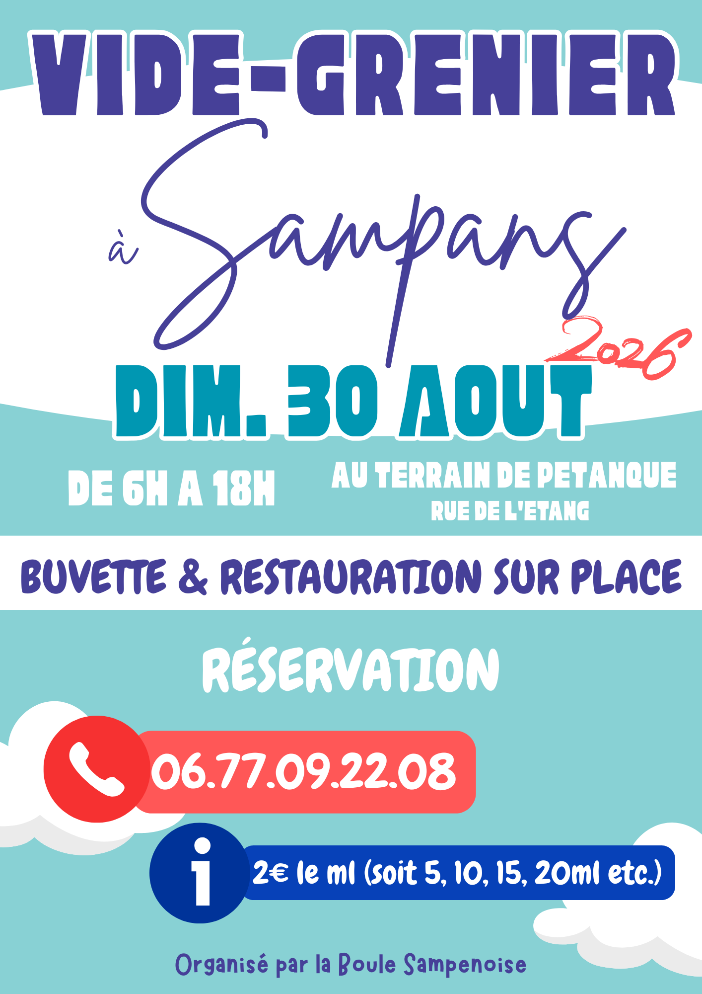 Vide grenier Édition 2026