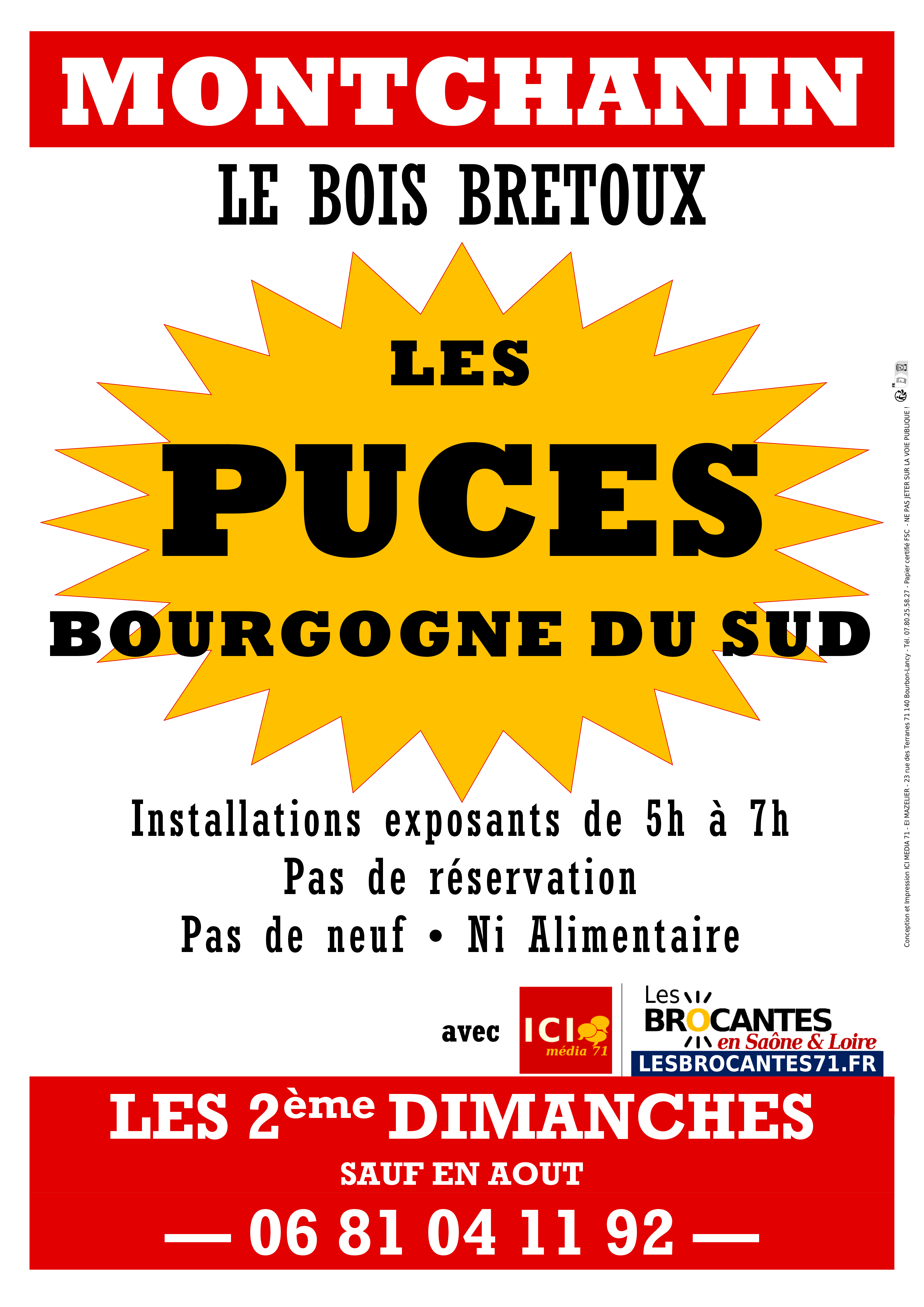 Puces bourgogne du sud