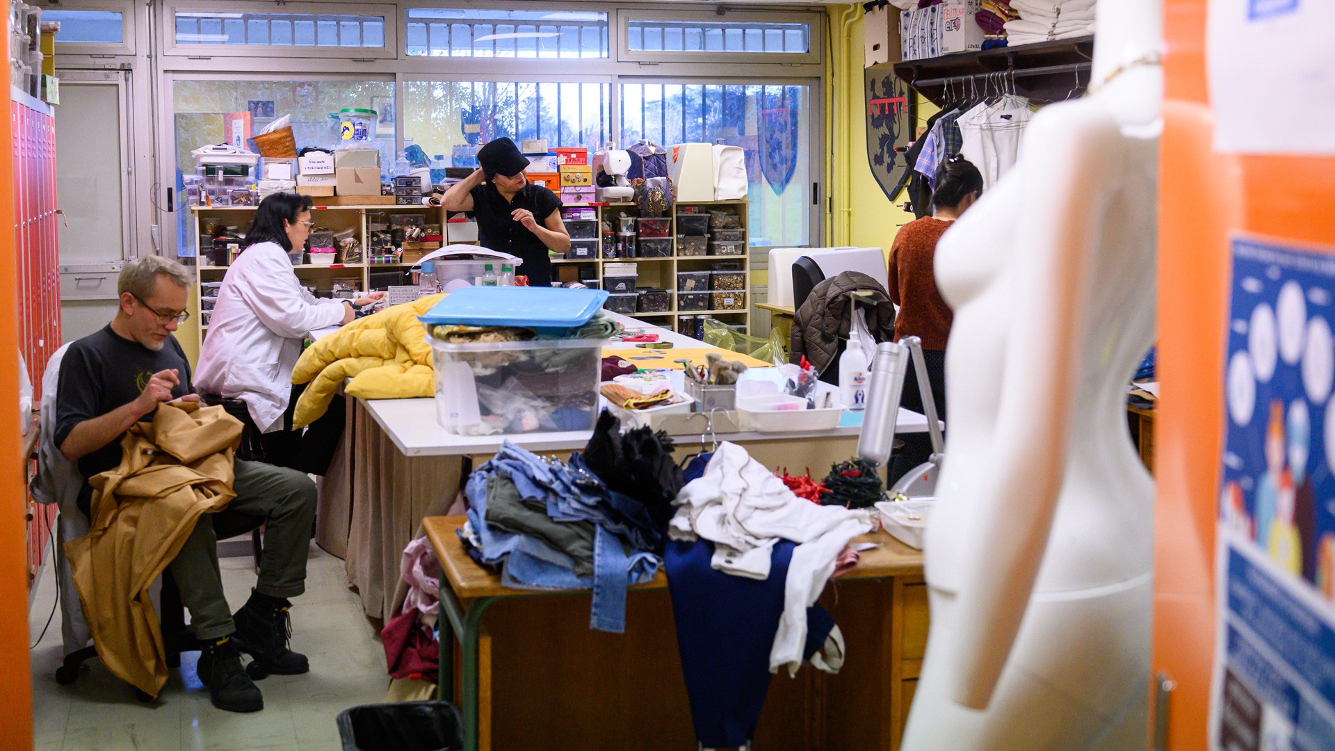Vide-atelier de la dame à la licorne