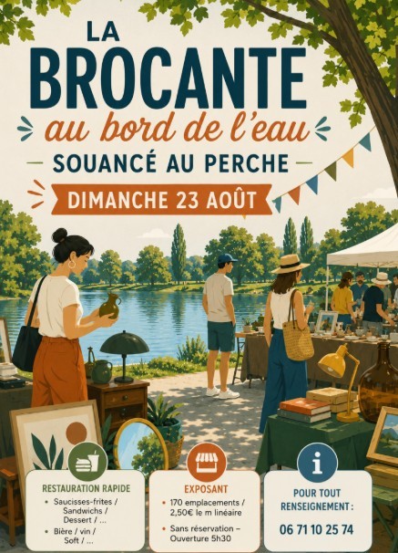 Brocante - souancé-au-perche