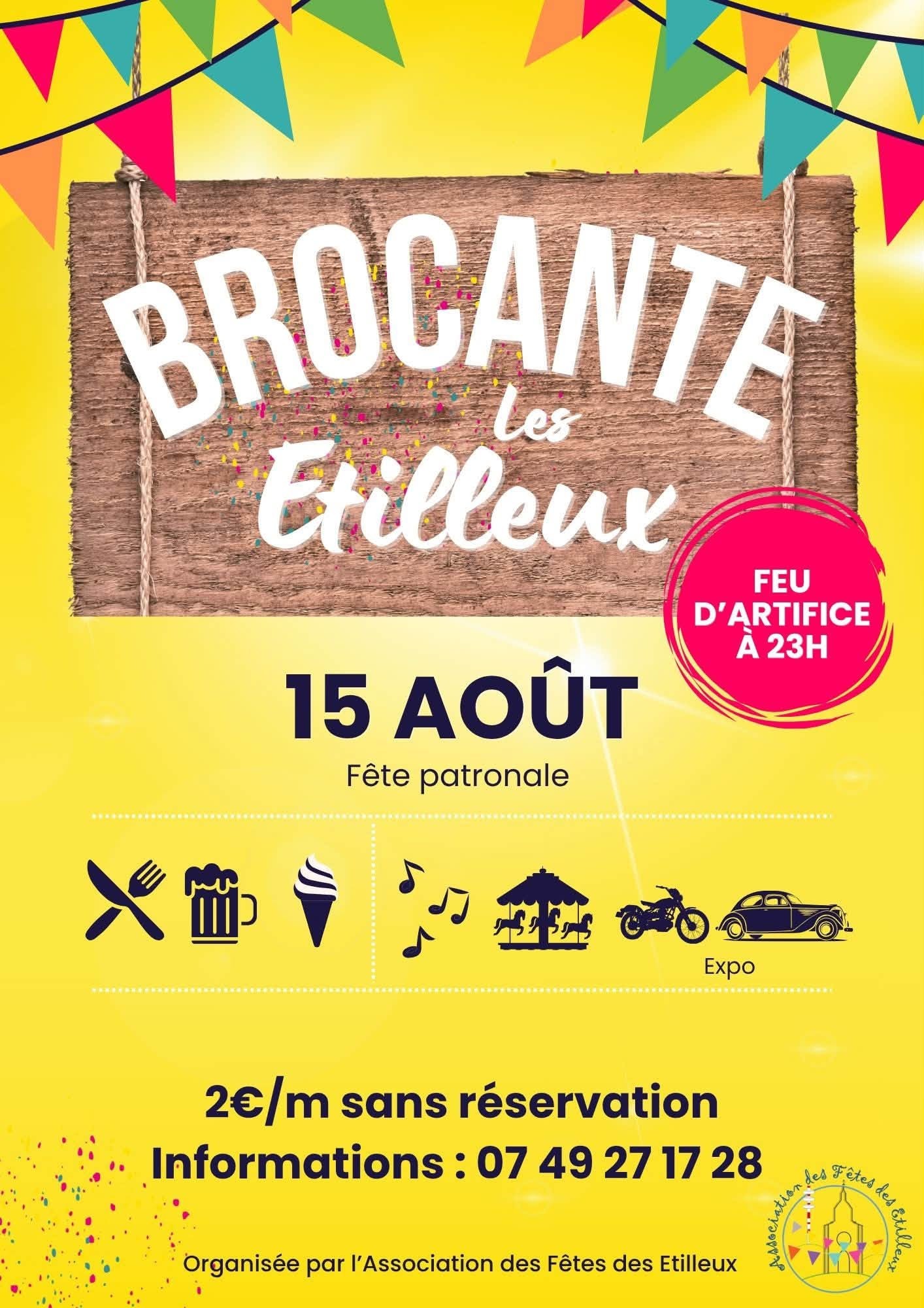 Brocante & fête de village - les Étilleux