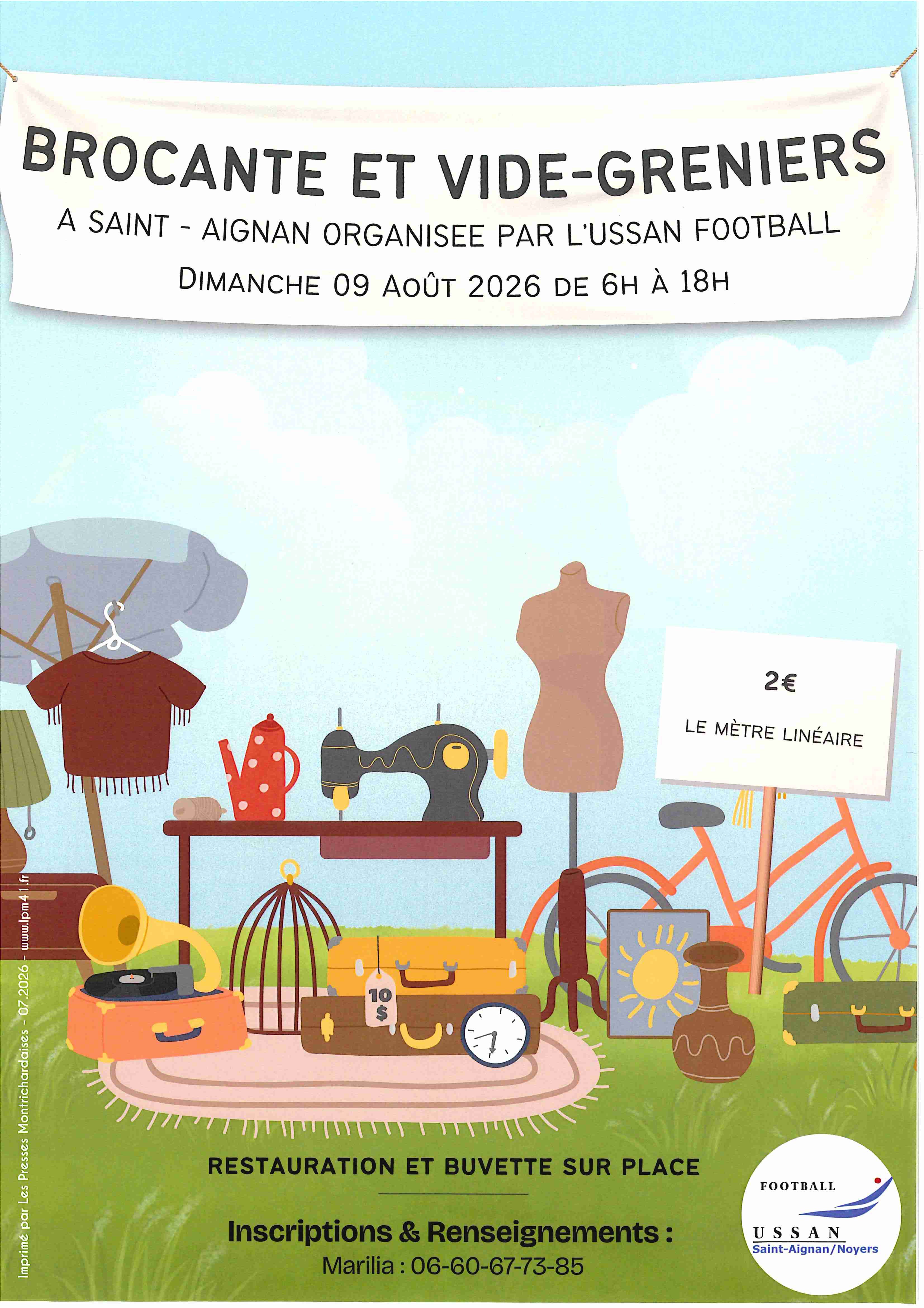 Brocante et vide-greniers