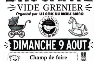 Brocante des amis du merle blanc
