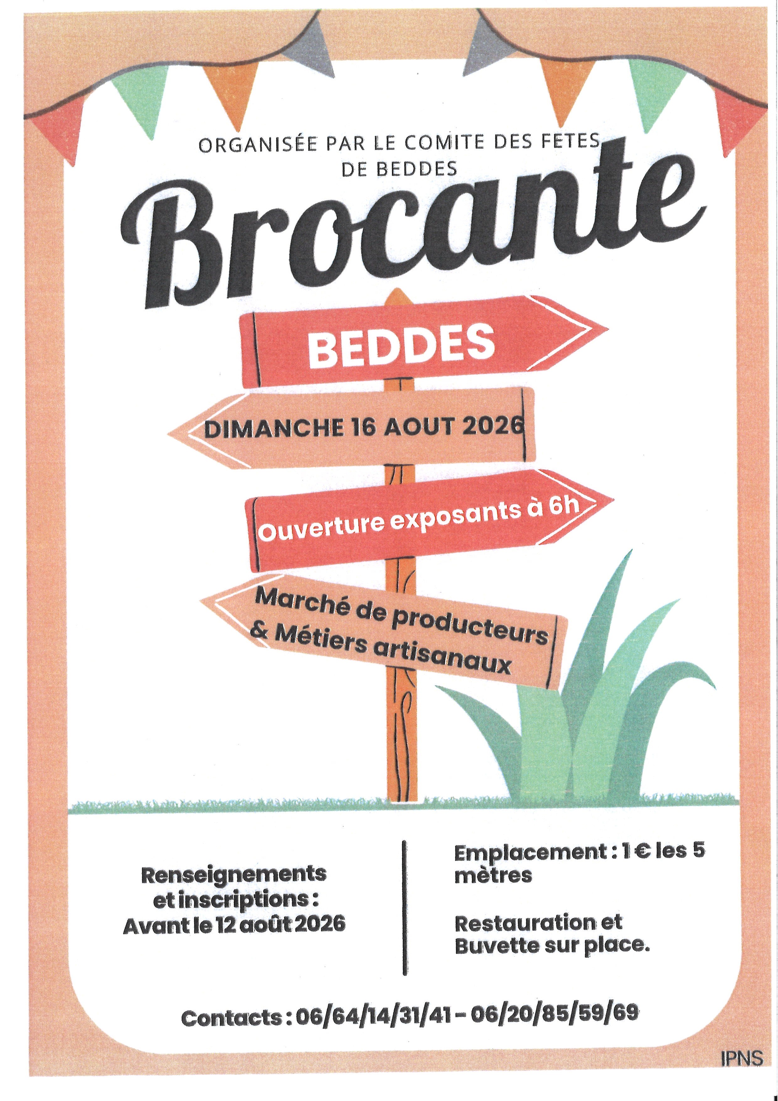 Brocante de beddes