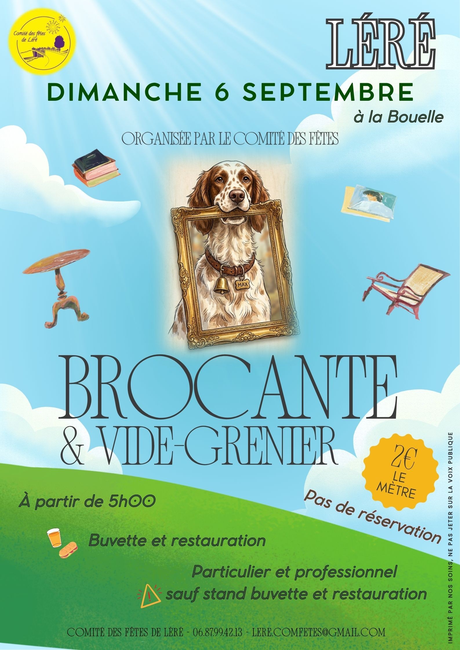 Brocante des bords de loire