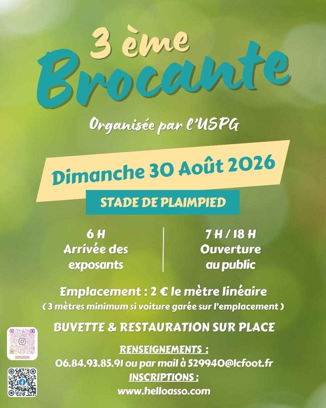 Brocante de plaimpied-givaudins