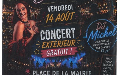 Brocante semi nocture suivie d'un concert