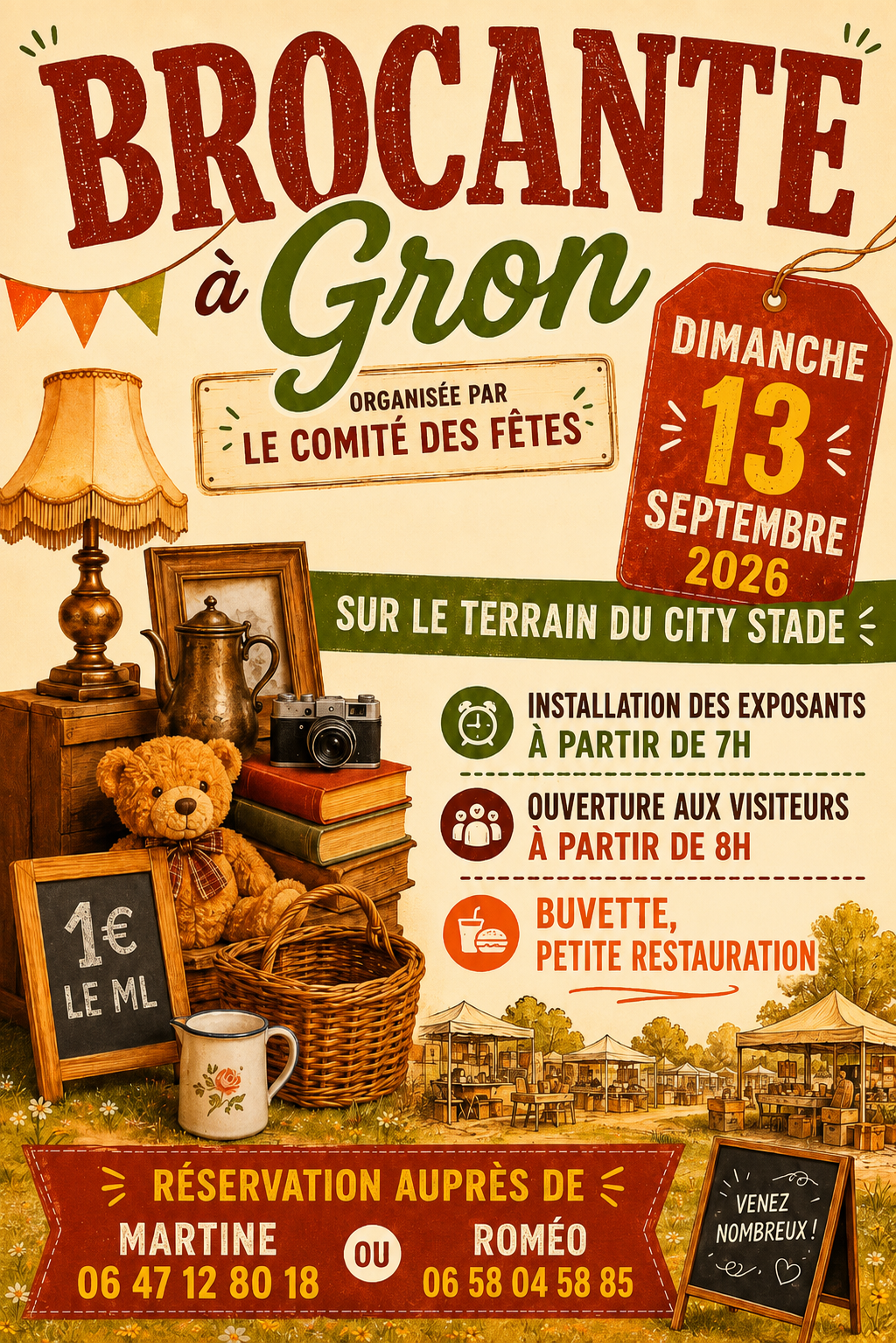 Brocante de gron