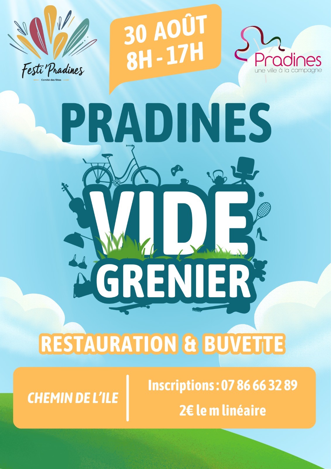Vide-greniers à pradines