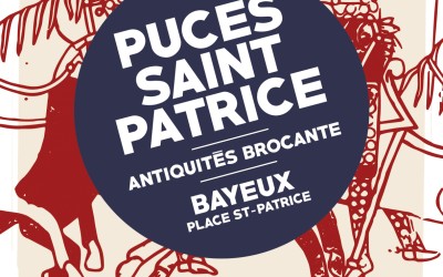 Puces saint patrice : marché aux puces de bayeux