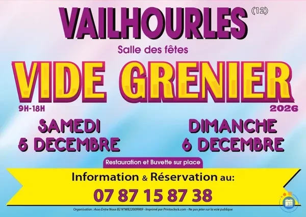 Vide grenier et marché aux puces