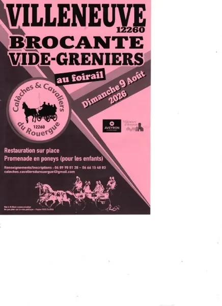 Vide-grenier et brocante au foirail