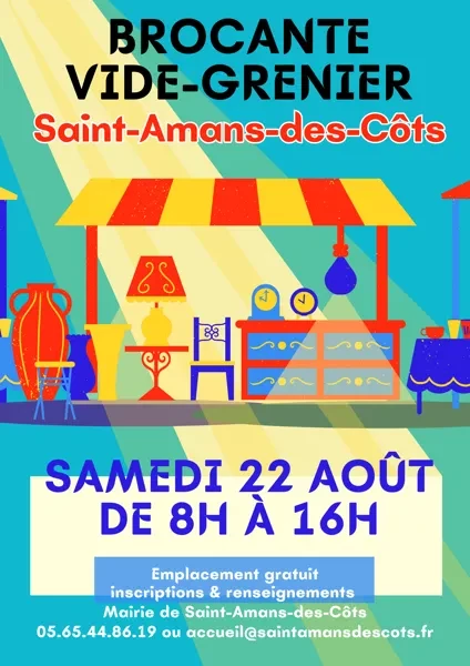 Brocante et vide grenier