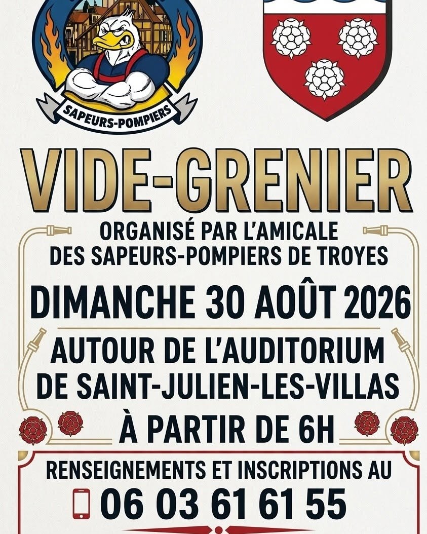 Grand vide-greniers des sapeurs-pompiers