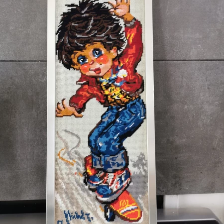 CADRE CANEVAS POULBOT VINTAGE