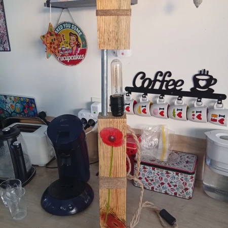 Lampe faite main