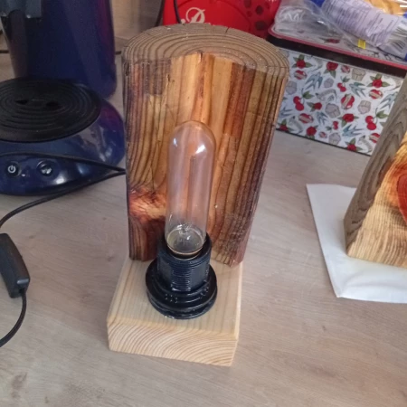 Lampe faite main