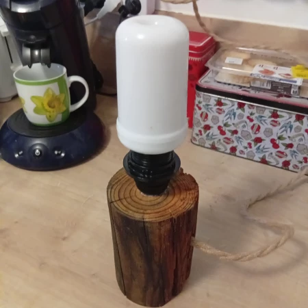 Lampe fait main
