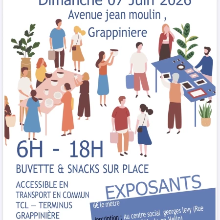 Brocante Centre social Georges Levy