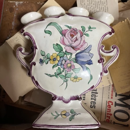 Tulipier en faïence 18ème