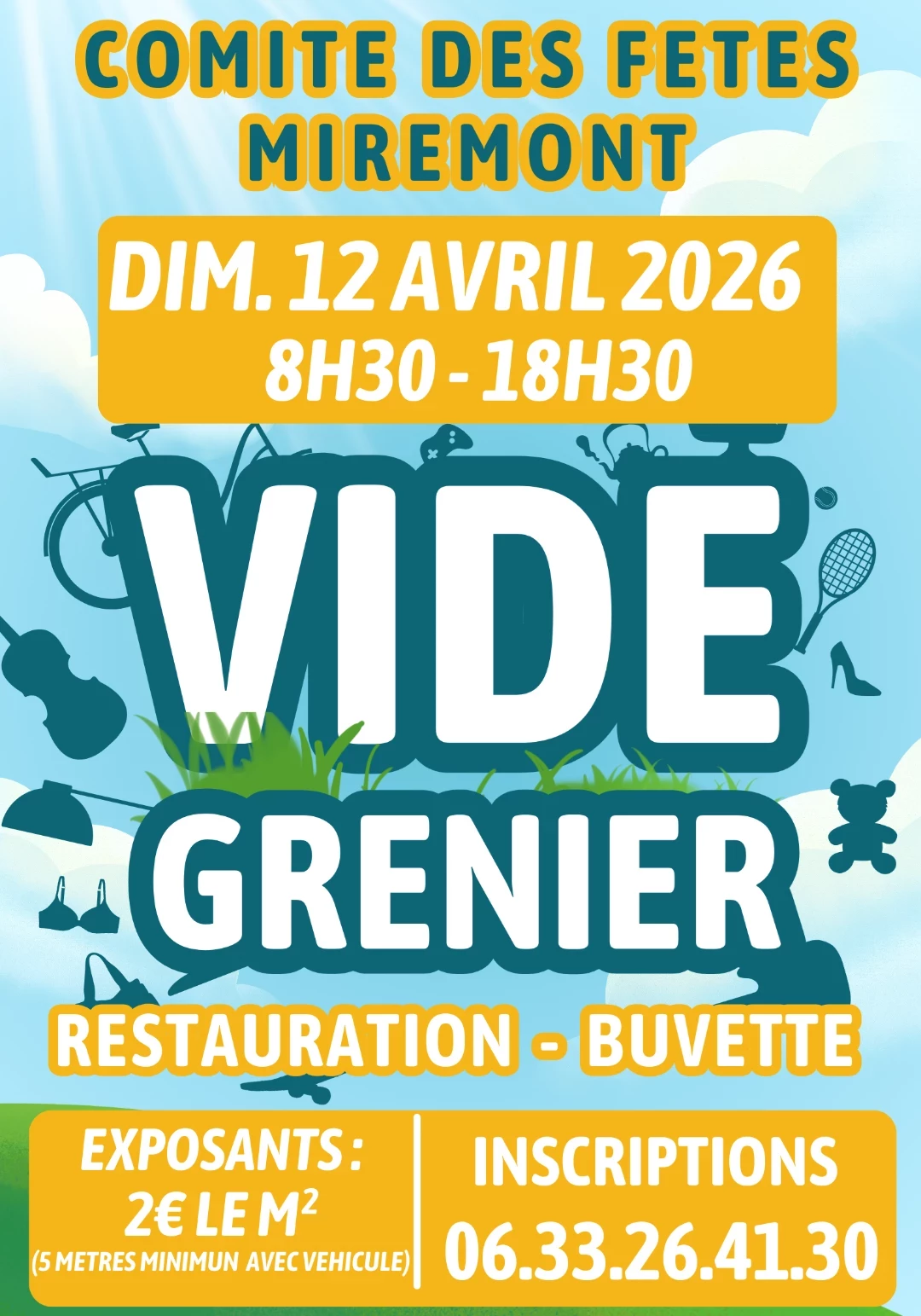 Vide grenier miremont 31