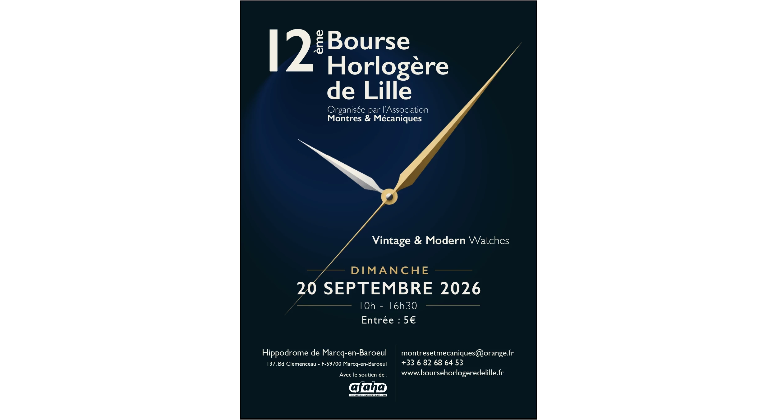 12ème bourse internationale de montres de lille