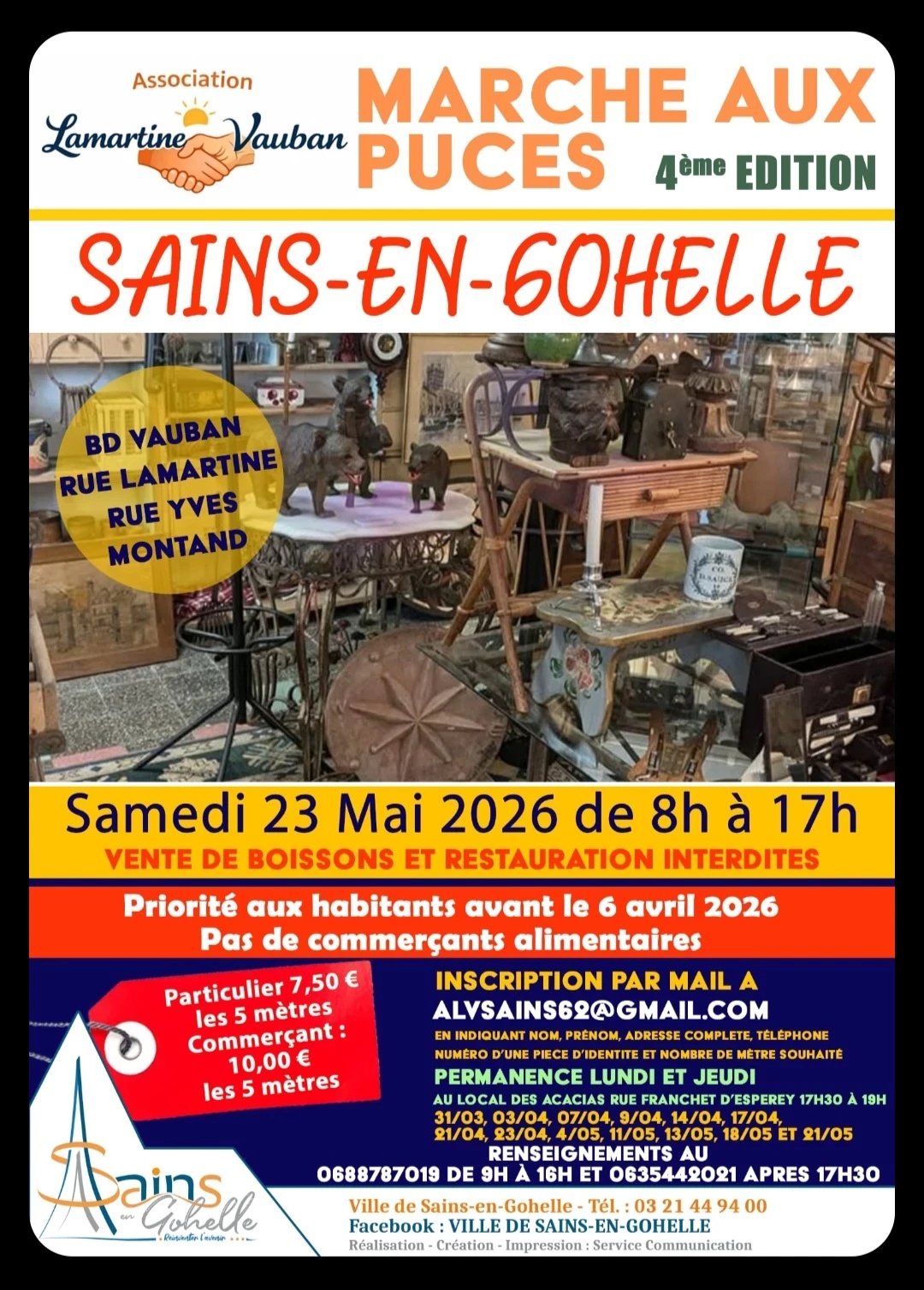 Vide grenier de quartier