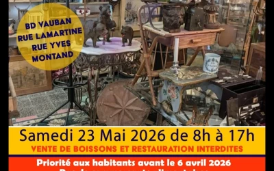 Vide grenier de quartier