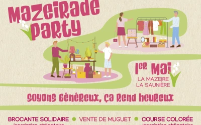 Mazeirade party - brocante solidaire