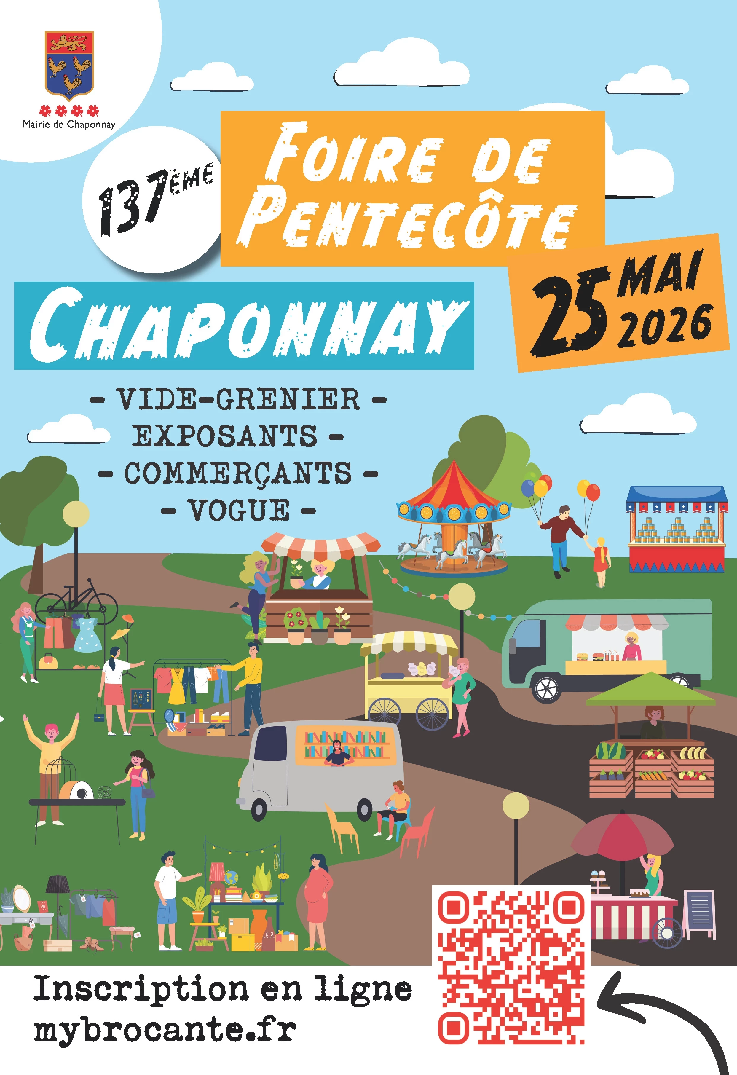 Foire de pentecôte à chaponnay