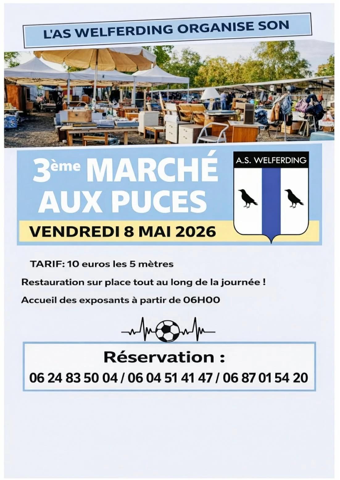 3eme marche aux puces de l'as welferding