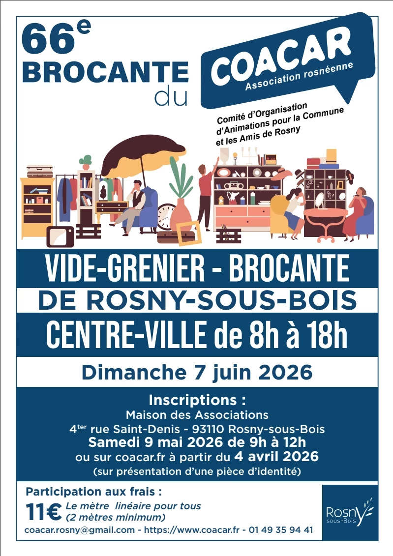 66e brocante du coacar