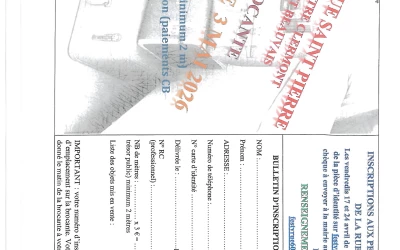 Brocante - fête du village