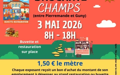 Brocante annuelle de champs