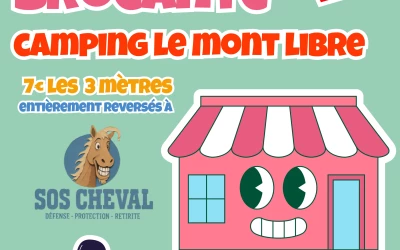 Brocante camping le mont libre