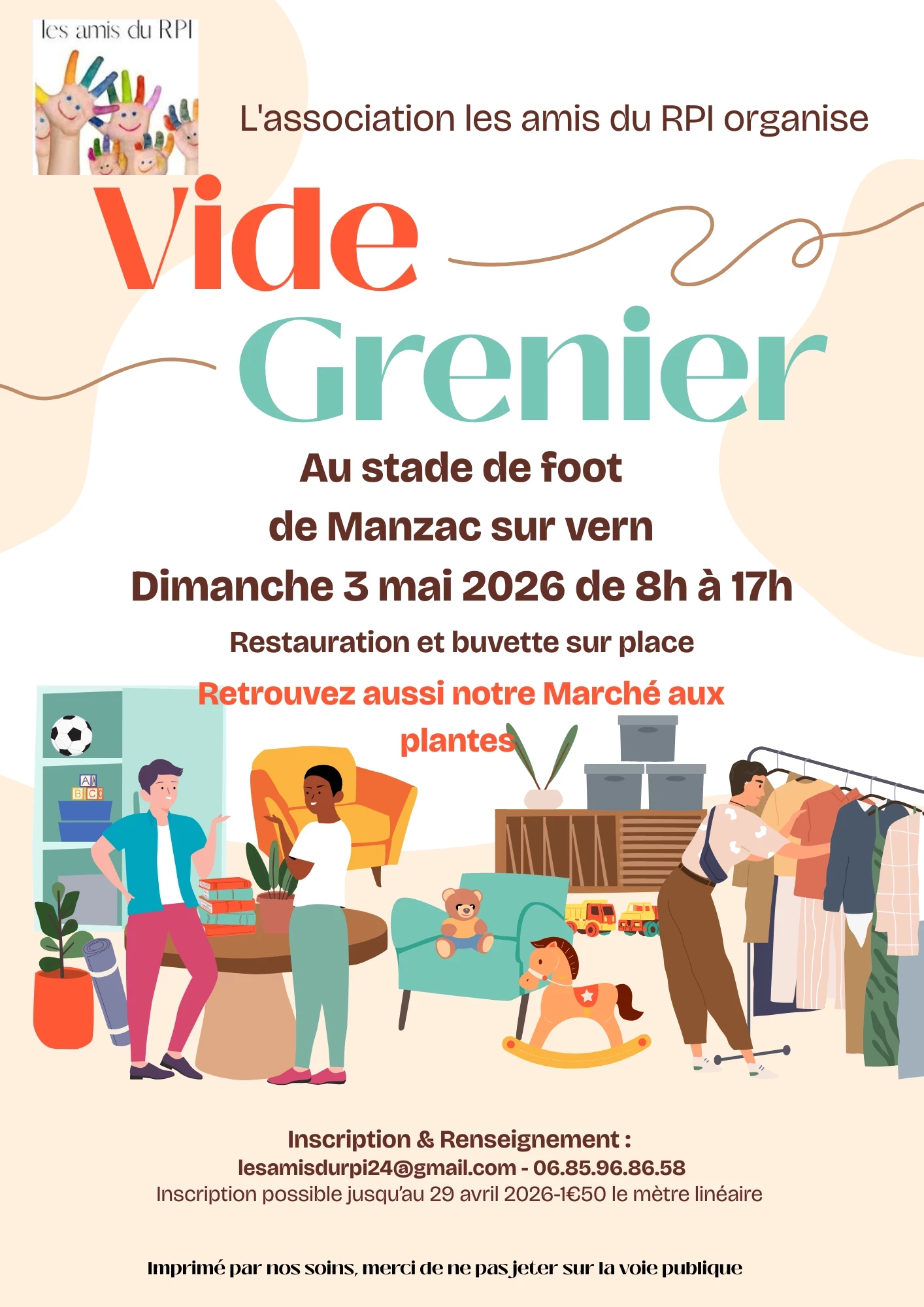Vide grenier les amis du rpi