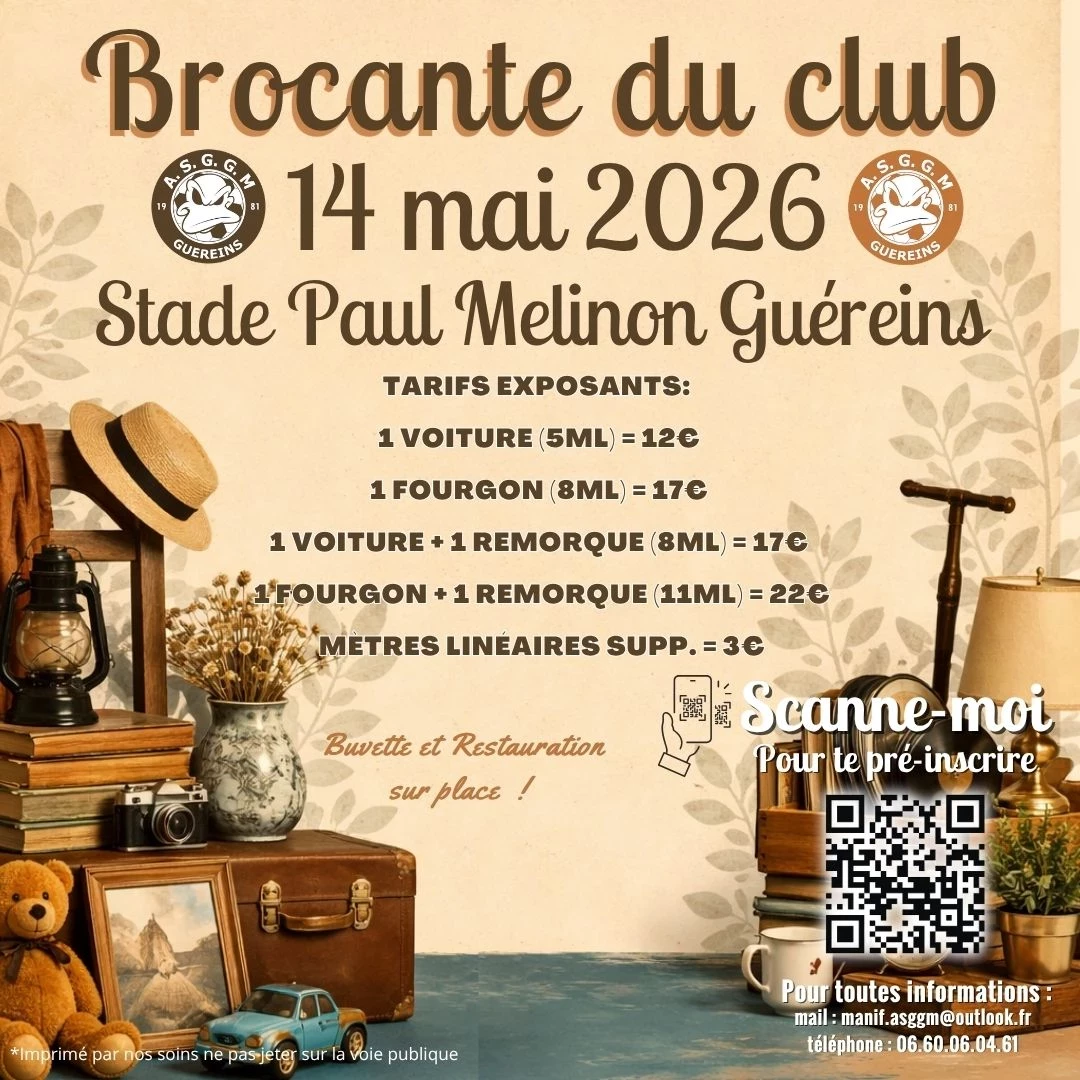 Brocante - vide grenier
