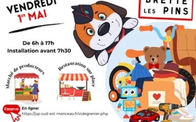 Vide grenier des jeunes sapeurs pompiers du sud est manceau